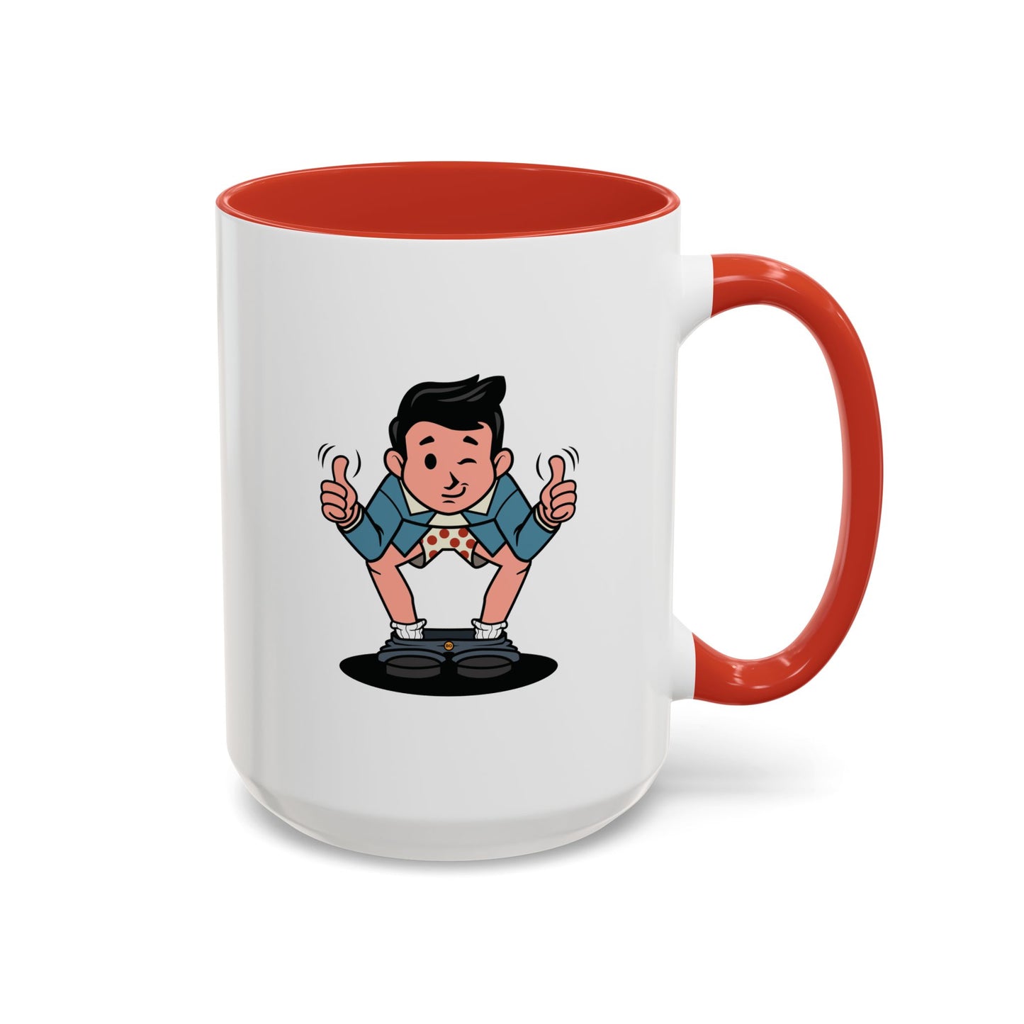 Signature BO Knee Bend & Breathe Accent Coffee Mug 11oz and 15oz