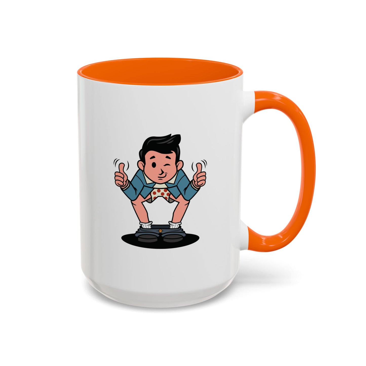 Signature BO Knee Bend & Breathe Accent Coffee Mug 11oz and 15oz