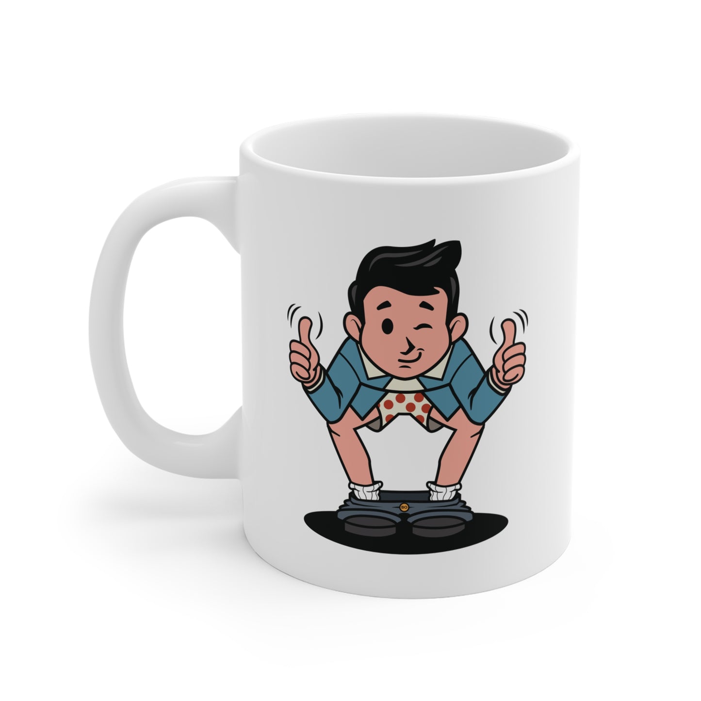 Signature BO Knee Bend & Breathe Mug 11oz